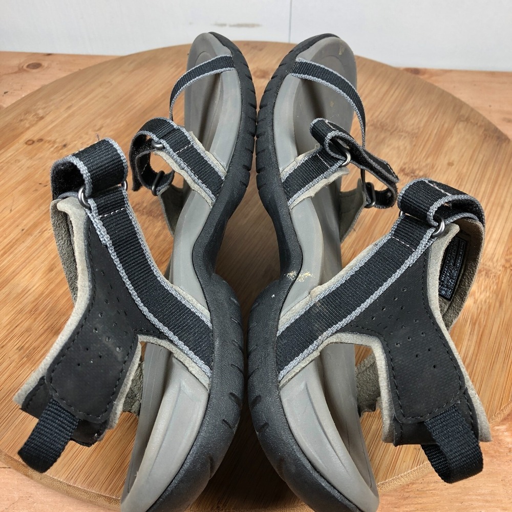 Teva Verra Womens 10 shoes black Light Strappy Sport Open Toe Beach Water sandal - Picture 10 of 13